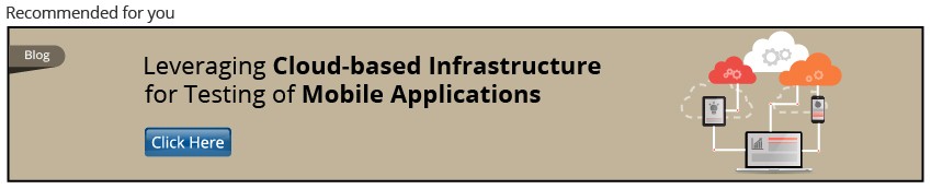 Cloud Based mobile testing Infrastructure