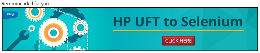 HPUFT- Selenium migration 