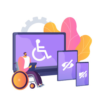 Web apps accessibility testing